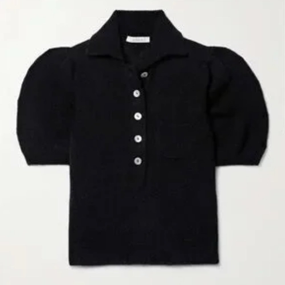 Doen Black Mila Sweater Top BNWT size XS